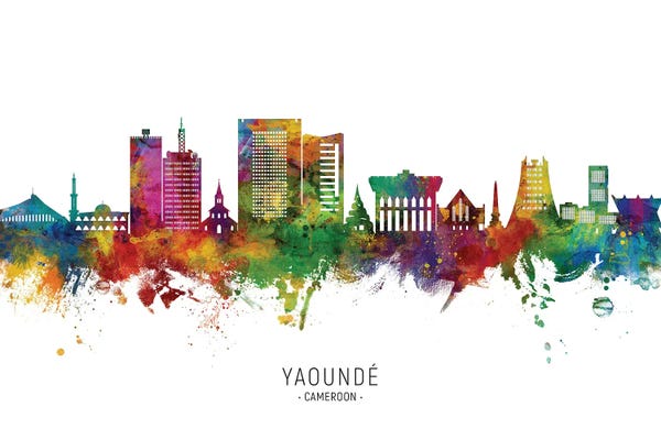 Yaounde Cameroon Skyline City Name