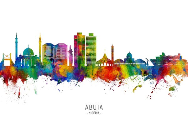 Abuja Nigeria Skyline City Name