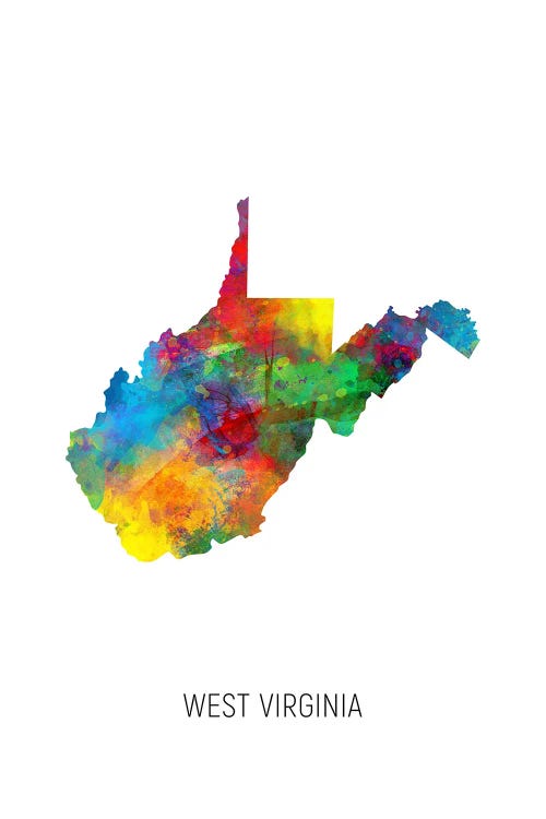 West Virginia State Map