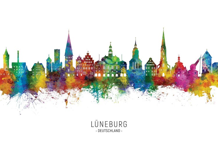 Luneburg Deutschland Skyline