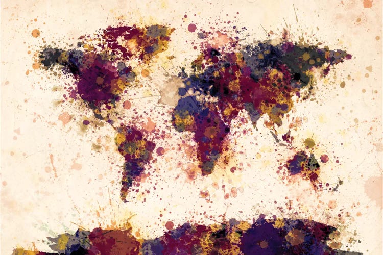 Shades Of Purple by Michael Tompsett wall art