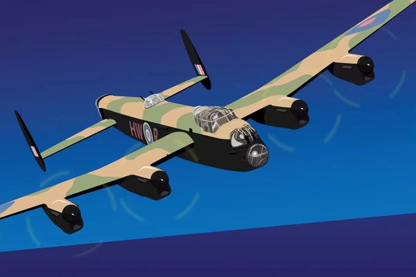 Avro Lancaster Heavy Bomber