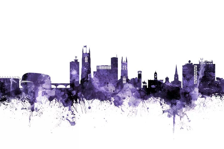 Purple Derby, England Skyline