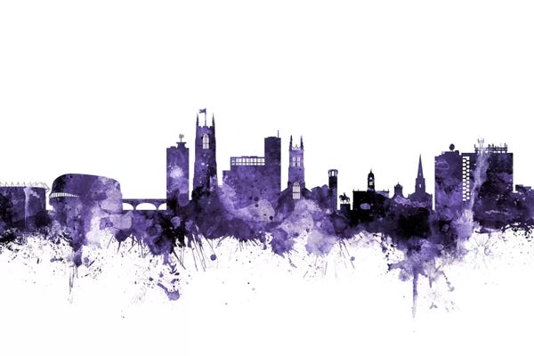Purple Derby, England Skyline