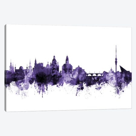 Dresden, Germany Skyline Canvas Print #MTO583} by Michael Tompsett Canvas Art