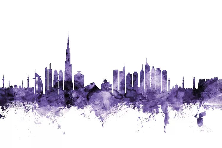 Dubai, UAE Skyline