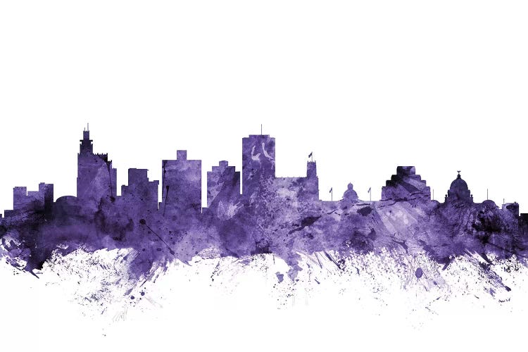 Purple Jackson, Mississippi Skyline