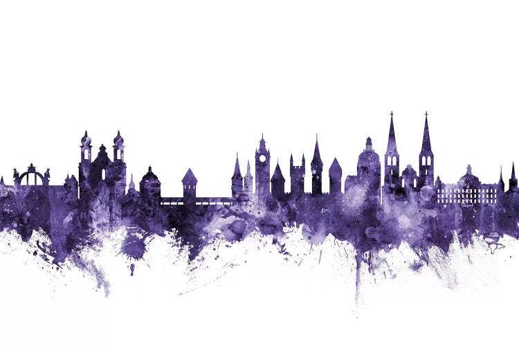 Purple Lucerne, Switzerland Skyline