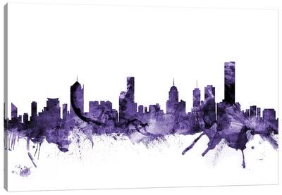 Melbourne, Australia Skyline Canvas Art Print - Victoria Art