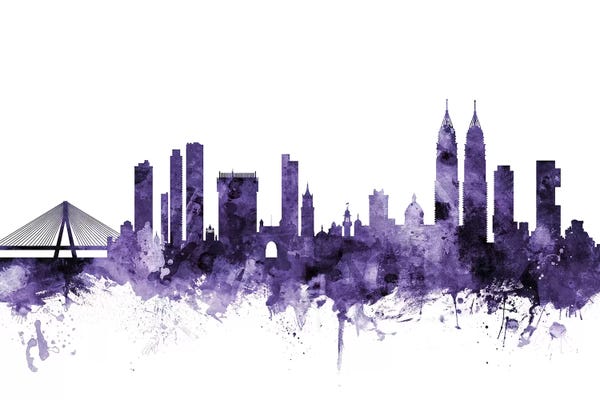 Maharashtra: Mumbai (Bombay), India Skyline by Michael Tompsett