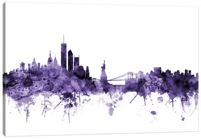 New York City Skyline II Canvas Art Print
