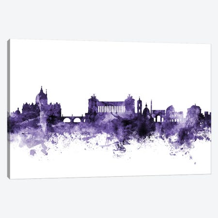 Rome, Italy Skyline Canvas Print #MTO685} by Michael Tompsett Canvas Art