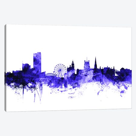 Sheffield, England Skyline Canvas Print #MTO700} by Michael Tompsett Canvas Art