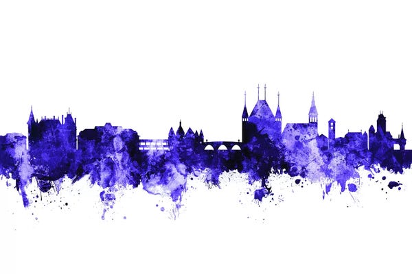 Purple Thun, Switzerland Skyline