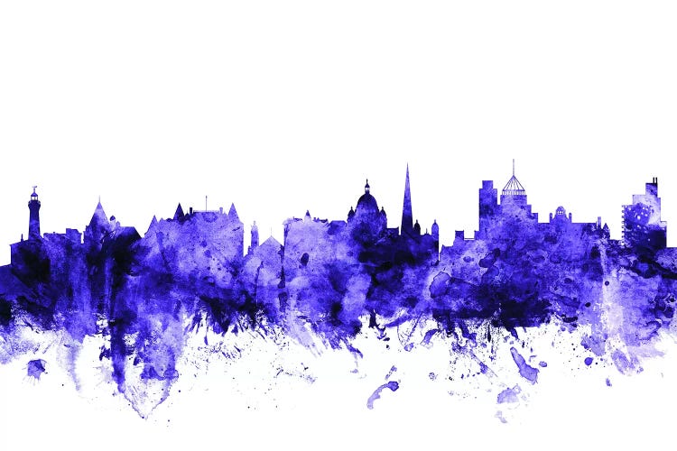 Purple Victoria, Canada Skyline by Michael Tompsett wall art