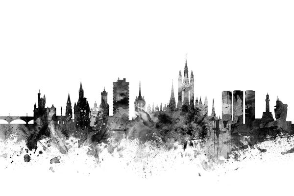 Aberdeen: Aberdeen, Scotland In Black & White by Michael Tompsett