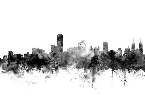 Australia: Adelaide, Australia In Black & White by Michael Tompsett