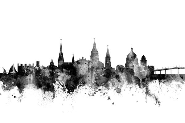 Maryland: Annapolis, Maryland In Black & White by Michael Tompsett