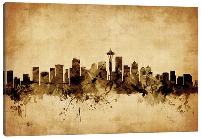 Seattle, Washington, USA Canvas Art Print
