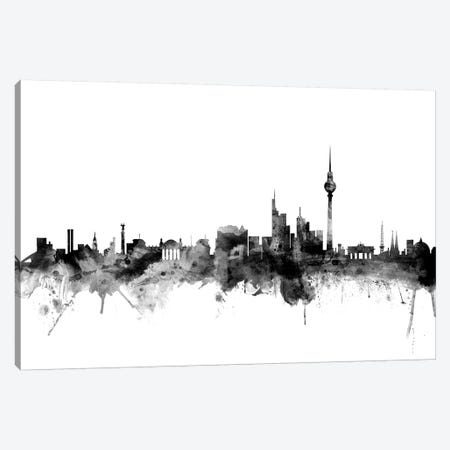 Berlin, Germany In Black & White Canvas Print #MTO751} by Michael Tompsett Canvas Art Print