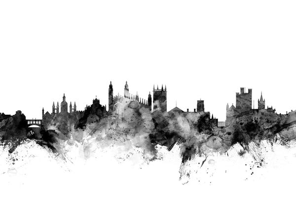Cambridge, England In Black & White