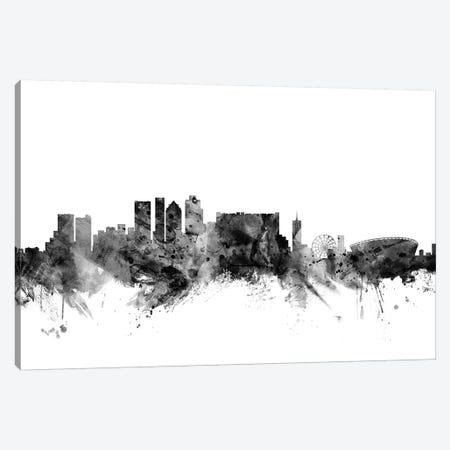 Cape Town, South Africa In Black & White Canvas Print #MTO768} by Michael Tompsett Canvas Artwork