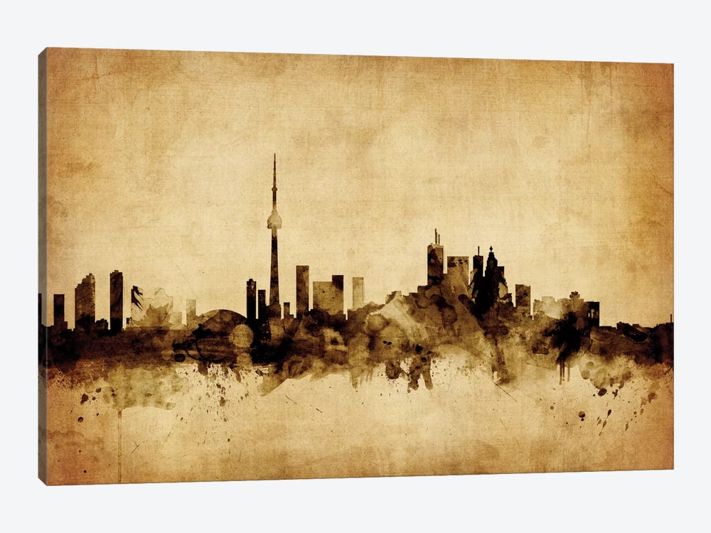 Toronto, Canada by Michael Tompsett 1-piece Canvas Art