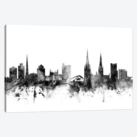 Coventry, England In Black & White Canvas Print #MTO781} by Michael Tompsett Canvas Artwork