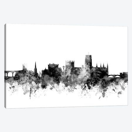 Durham, England In Black & White Canvas Print #MTO792} by Michael Tompsett Canvas Art Print