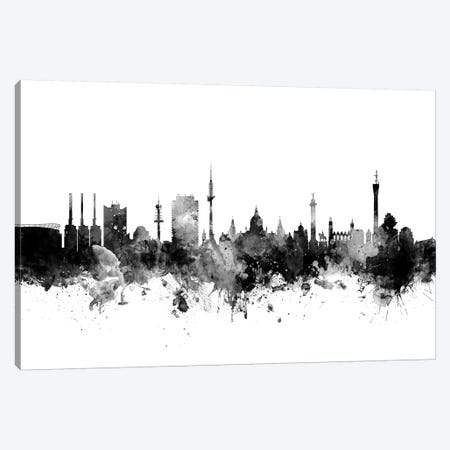 Hannover, Germany In Black & White Canvas Print #MTO813} by Michael Tompsett Canvas Wall Art