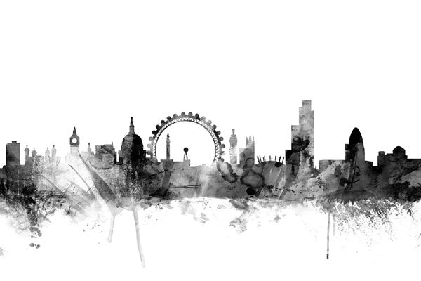 London: London, England In Black & White I by Michael Tompsett