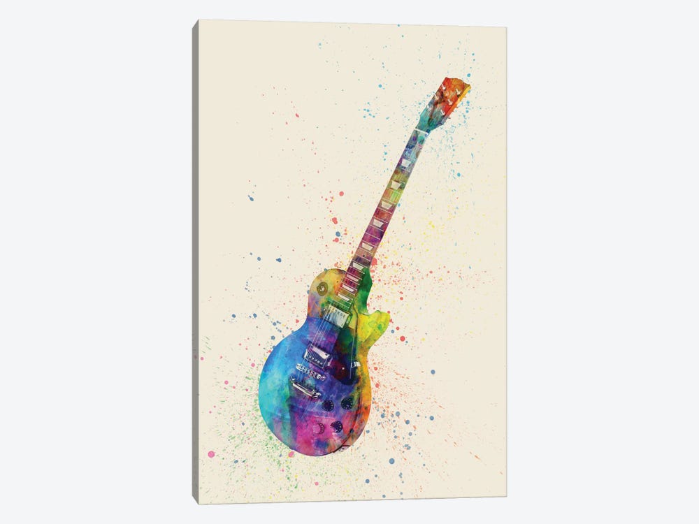 Electric Guitar II by Michael Tompsett 1-piece Art Print
