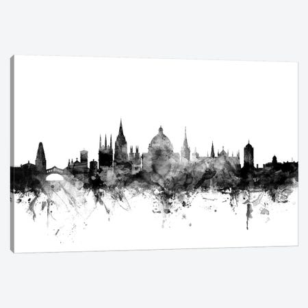 Oxford, England In Black & White Canvas Print #MTO876} by Michael Tompsett Canvas Print