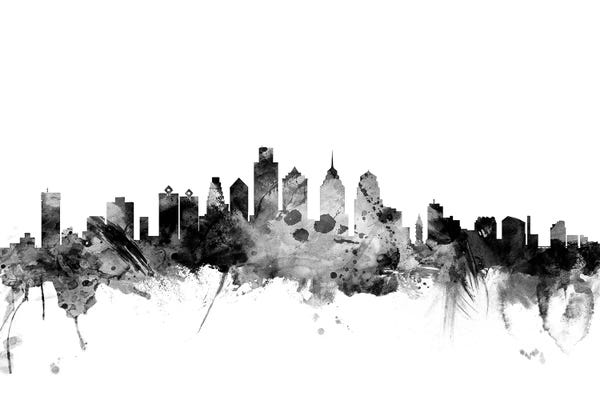 Michael Tompsett: Philadelphia, Pennsylvania In Black & White by Michael Tompsett