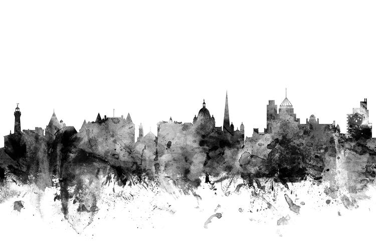 Victoria, Canada In Black & White by Michael Tompsett wall art