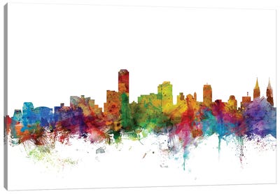 Adelaide, Australia Skyline Canvas Art Print