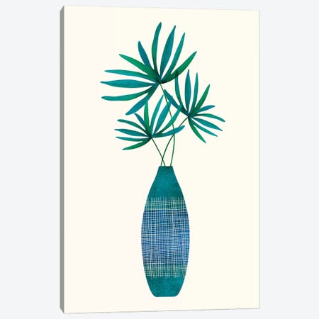 Emerald Flora Canvas Print #MTP101} by Modern Tropical Canvas Print