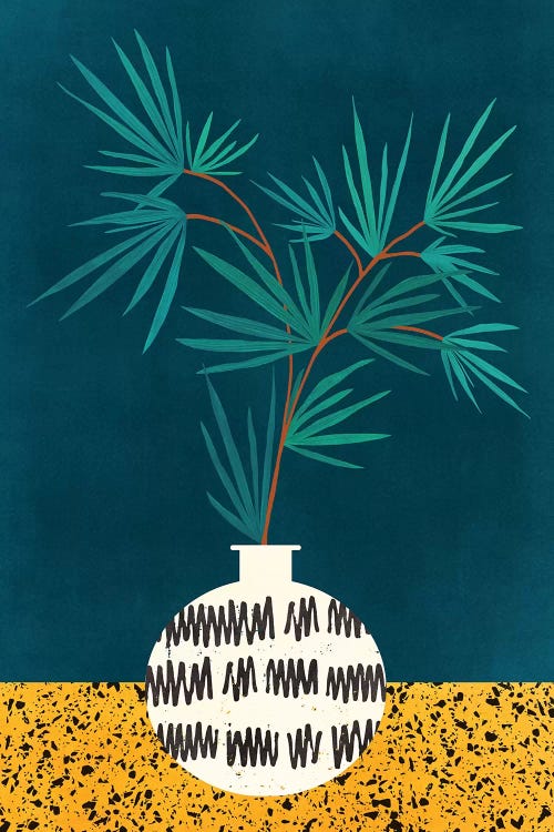 Night Palm by Modern Tropical wall art