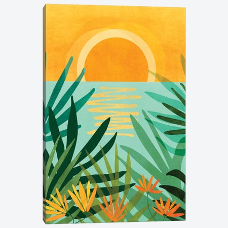 Peaceful Tropics Canvas Print #MTP109} by Modern Tropical Canvas Art Print