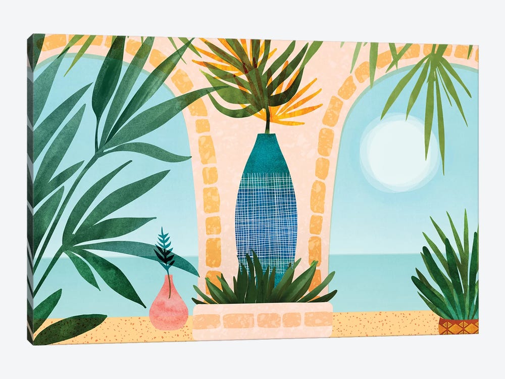Welcome To The Hotel California by Modern Tropical 1-piece Art Print