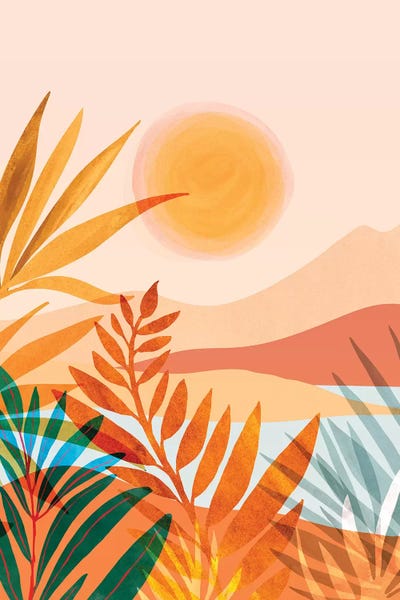 Modern Tropical: Golden Greek Garden by Modern Tropical