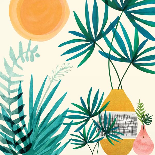 Tropical Leaves: Moroccan Garden by Modern Tropical