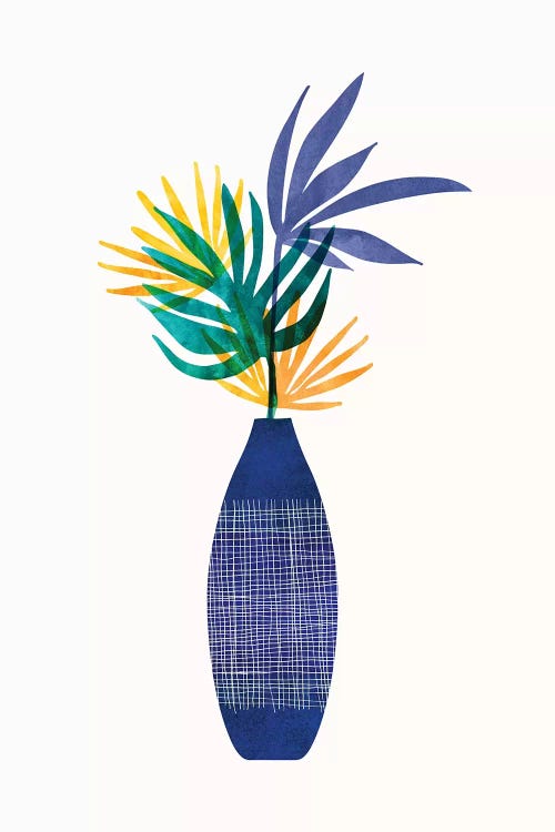 Bright Modern Tropical Greenery by Modern Tropical wall art