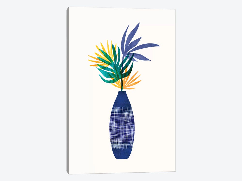 Bright Modern Tropical Greenery by Modern Tropical 1-piece Art Print
