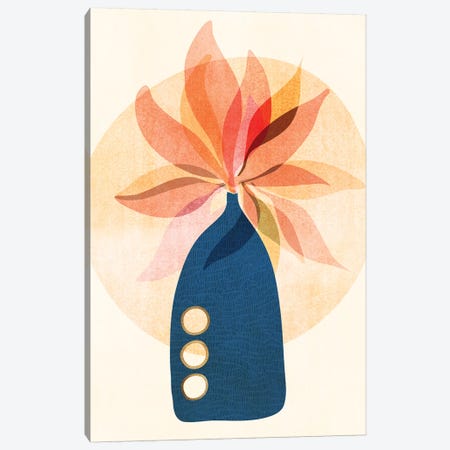 Seasonal Bouquet Canvas Print #MTP121} by Modern Tropical Art Print