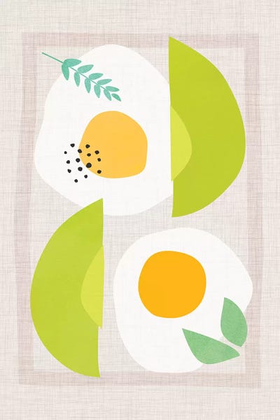 Scandinavian Décor: Avocado And Eggs by Modern Tropical
