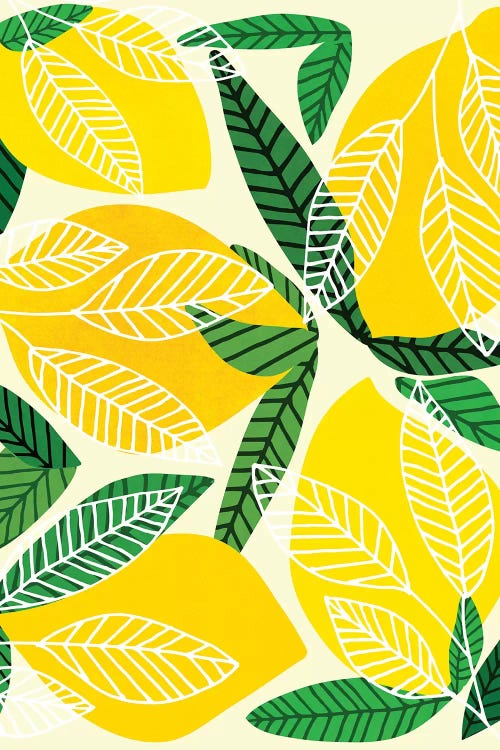 The Lemon Party by Modern Tropical wall art