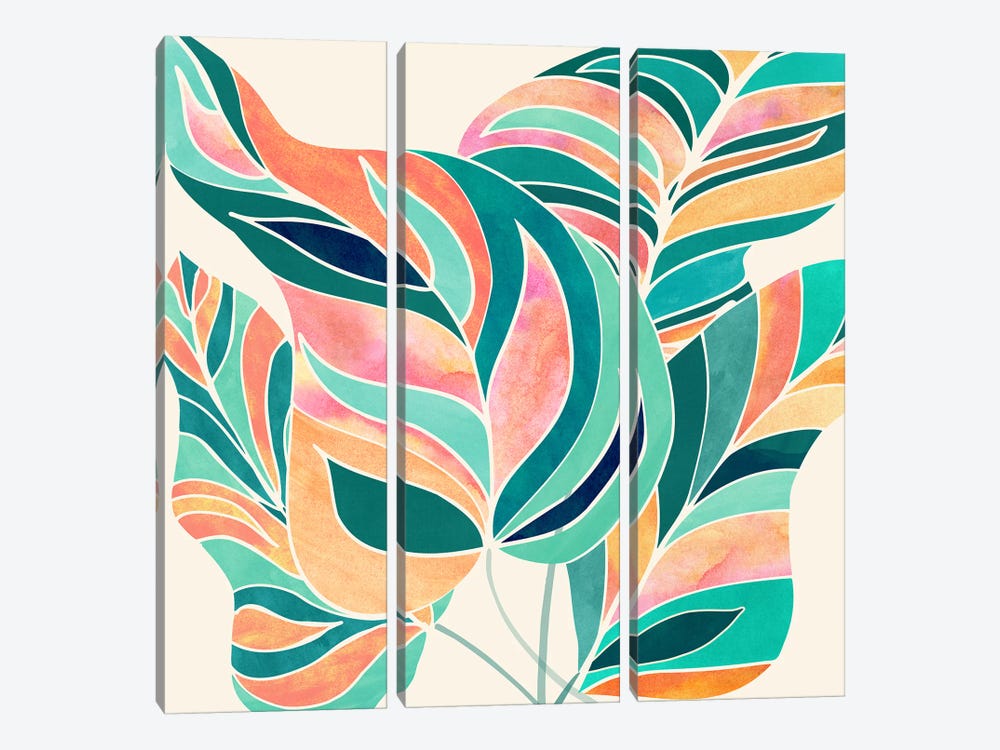 Rise Up by Modern Tropical 3-piece Art Print