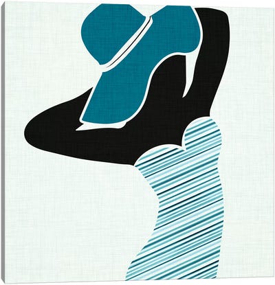 Beach Beauty II Canvas Art Print - Women's Swimsuit & Bikini Art