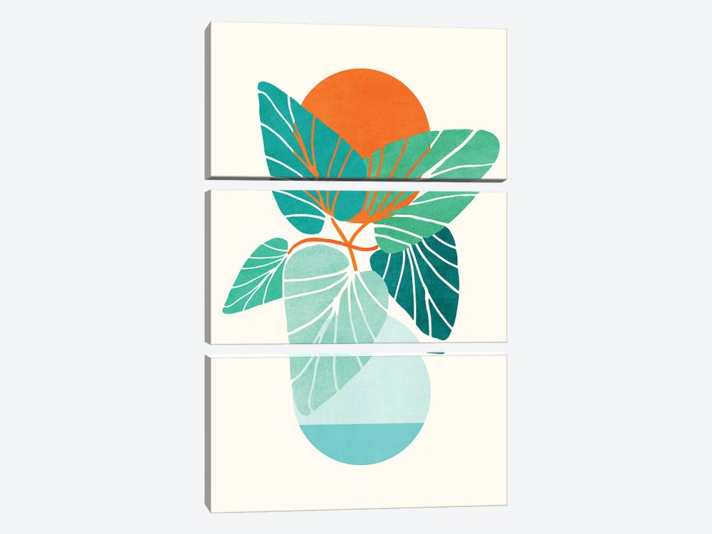 Tropical Life by Modern Tropical 3-piece Art Print